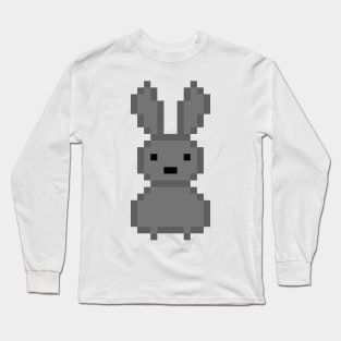 Grey bunny Long Sleeve T-Shirt